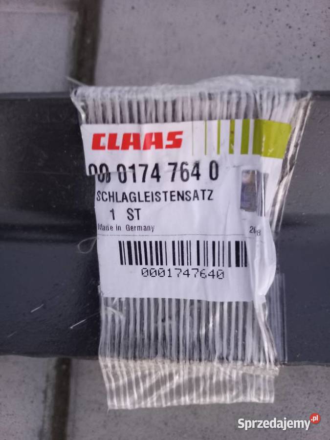 Para cepów szer 1680mm Claas original 1747640 Claas Kuźnica