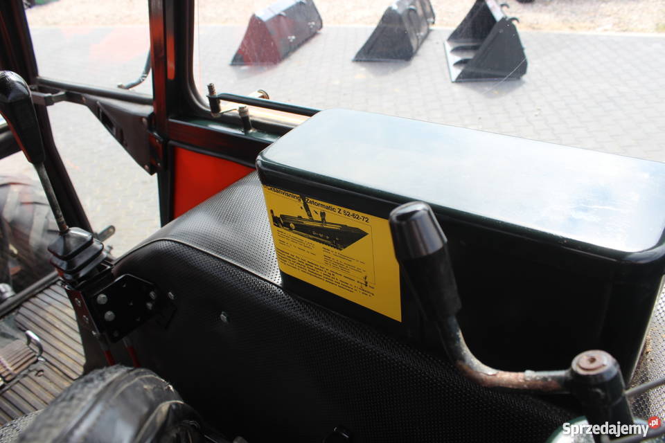 Ciągnik rolniczy Zetor 7245 Ładowacz Quicke Q720 Ciągniki Sokoły