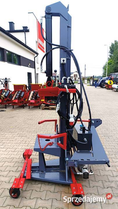 Łuparka hydrauliczna pionowa 20T napęd z silnika lubelskie Wola Różaniecka