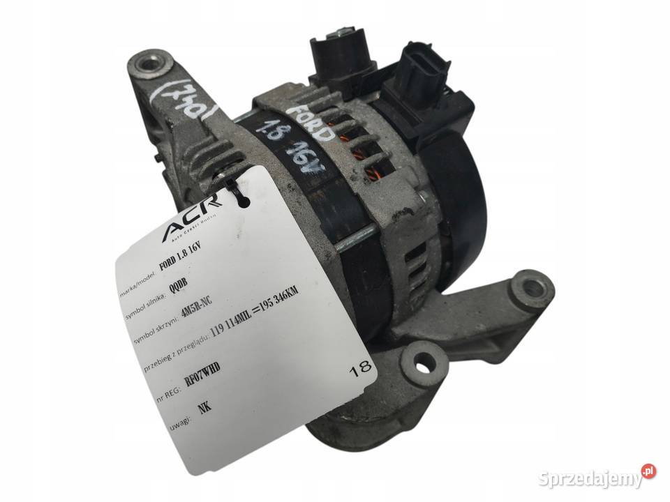ALTERNATOR Ford Focus II C MK2 18 16V denso QQDA Układ elektryczny, zapłon Chełm