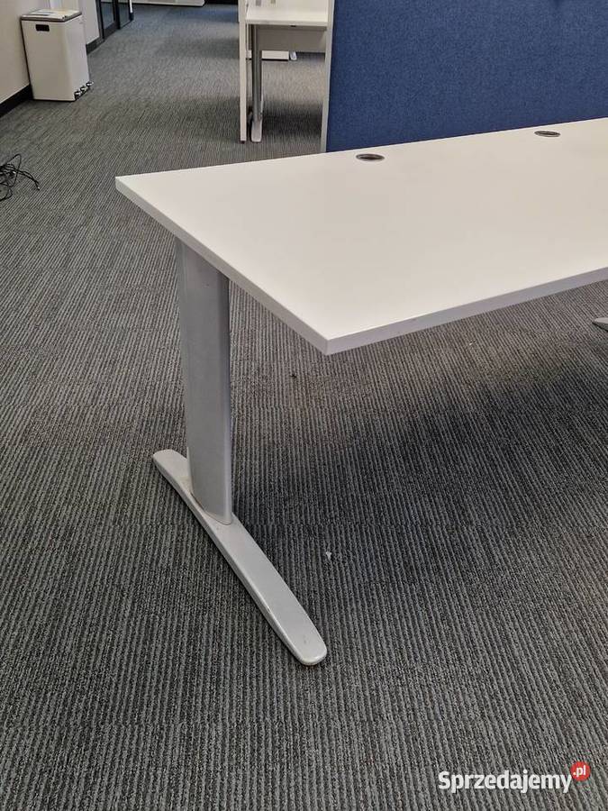 biurko białe Maro 18080 meble biurowe Leszno