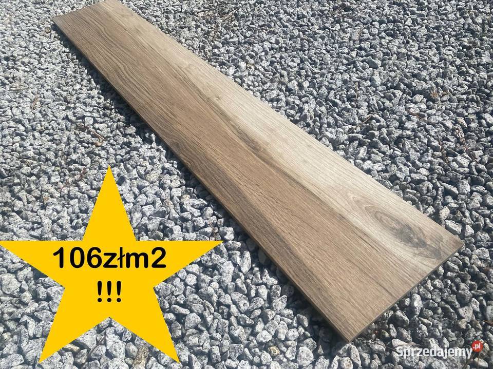 GRES Drewnopodobny Wood Black 20x120 Pruszków