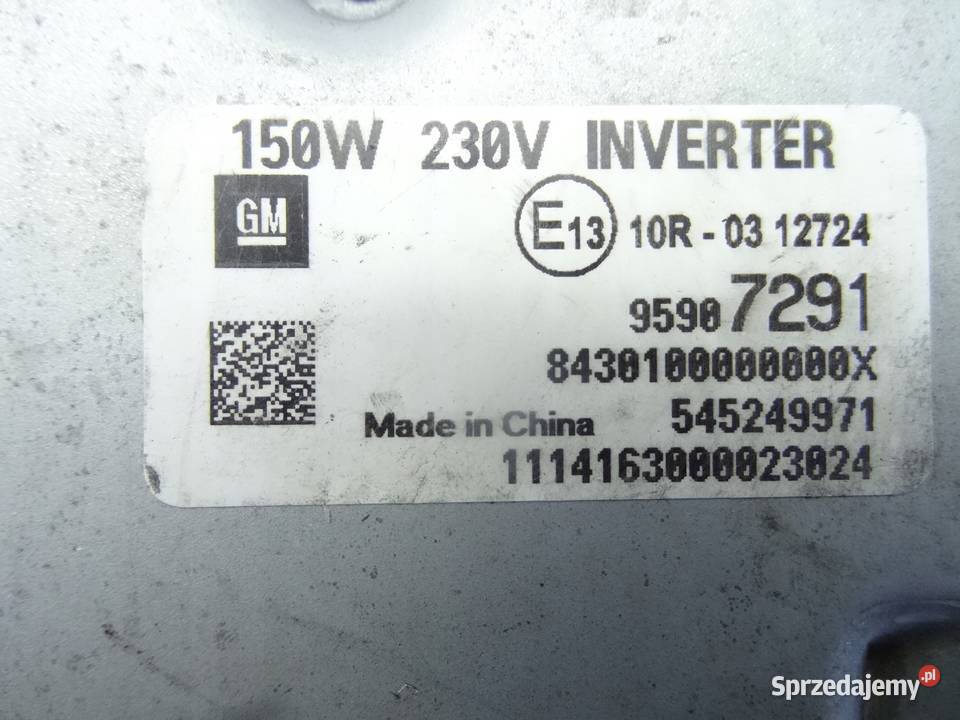 545249971 MODUL STEROWNIK OPEL MOKKA I wielkopolskie