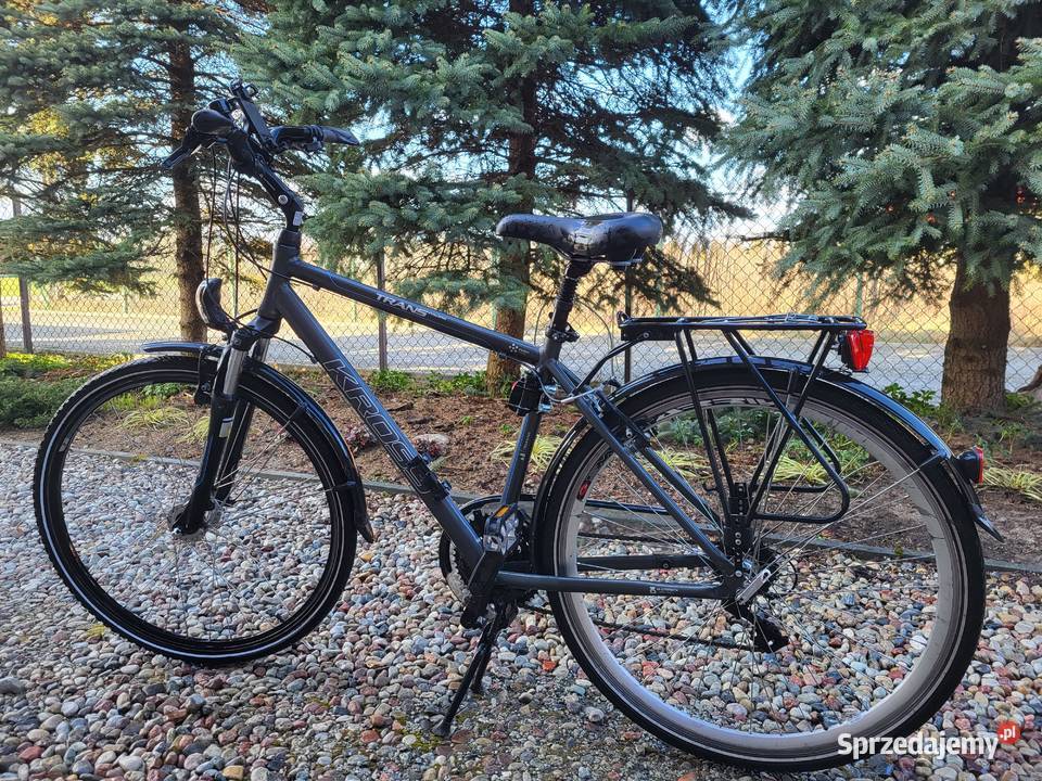 Zestaw dwóch rowerów trekingowych plus bagażnik mazowieckie Mińsk Mazowiecki