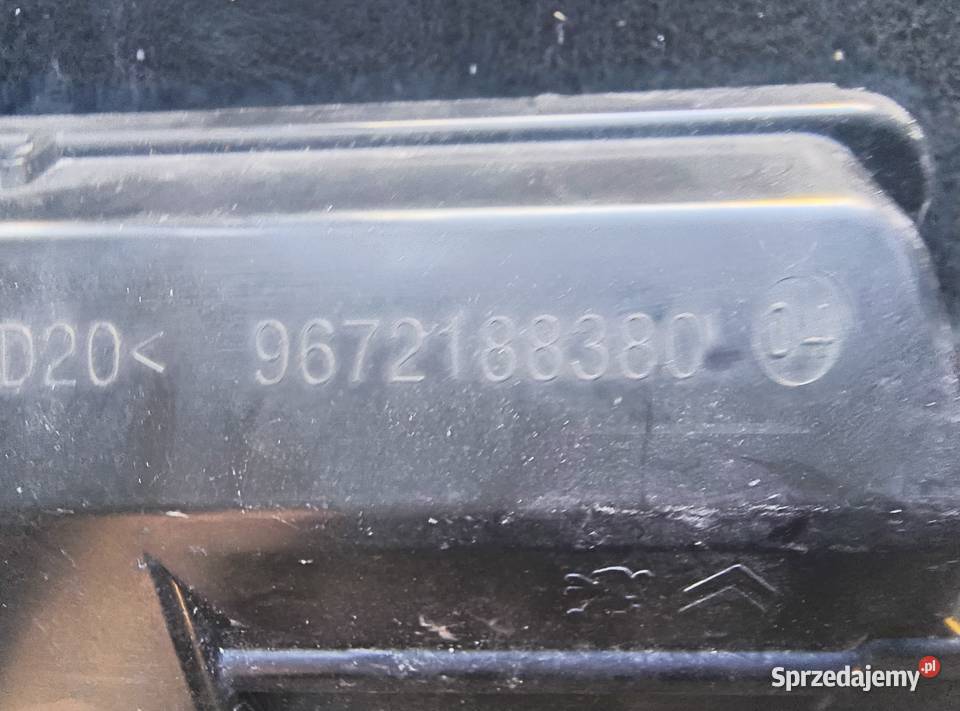 9672188380 osłona modułu start stop citroen ds5 Kakonin sprzedam