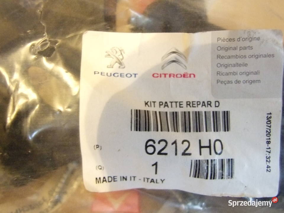 Zestaw uchwytów do lampy do Citroena C4 DS4 osobowe podlaskie Białystok sprzedam