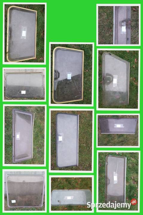 Używane oknaszyby do przyczep kempingowych Okna Wiórek