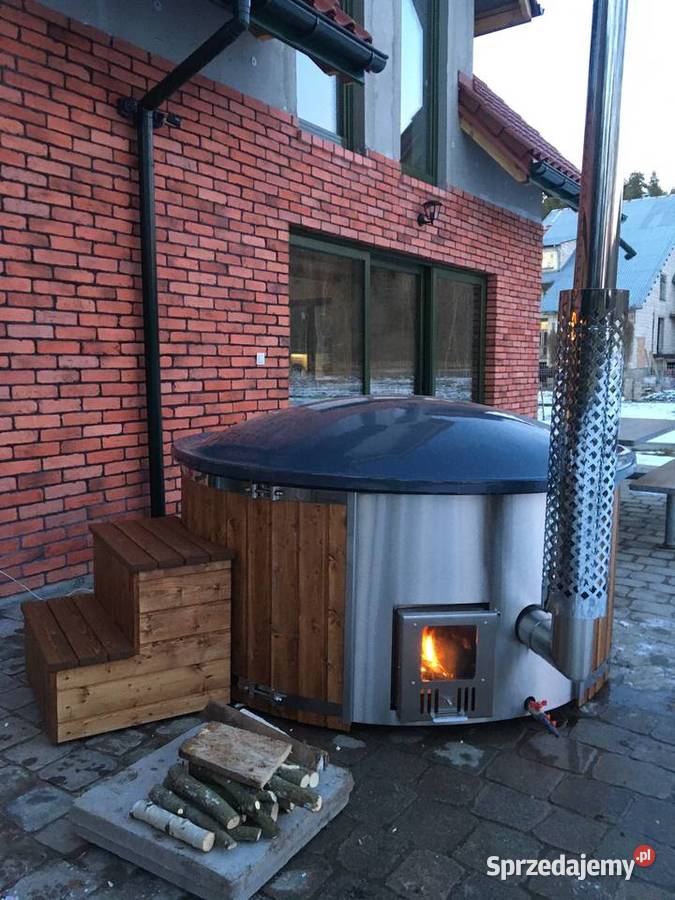 Gorąca Beczka Wellness Balia Ogrodowa Bania Mrągowo