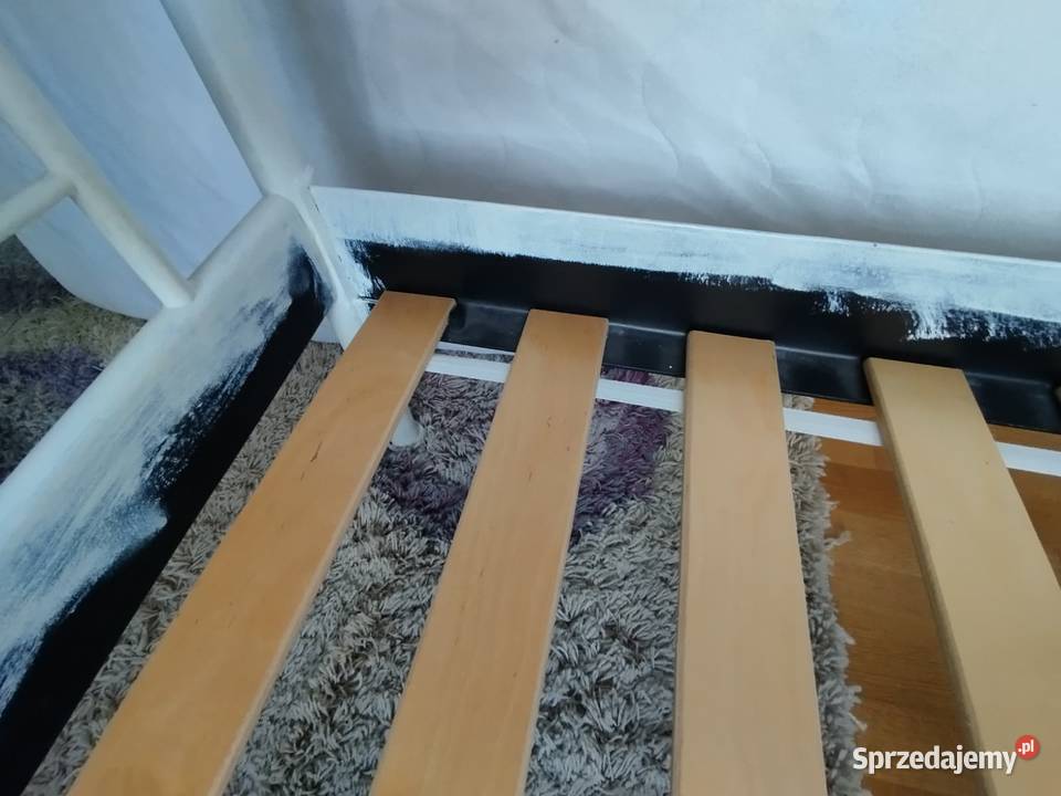 Łóżko metalowe Noresund IKEA 160x200 Stelaż Fałkowo