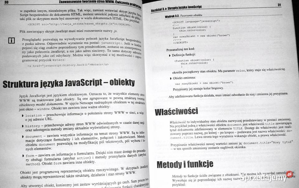 Tworzenie stron WWW Ćwiczenia praktyczne Maria Chełm sprzedam