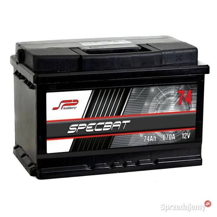 Akumulator Specbat 74Ah 640A osobowe Akumulatory Gdynia