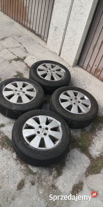 Opel felgi z oponami 15 4x100 4 Samochodowe Hrubieszów