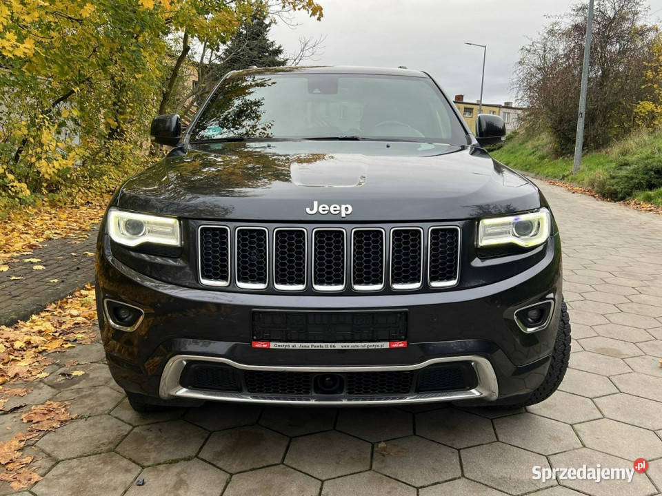 Jeep Grand Cherokee Jeep Grand Cherokee Overland granatowy wielkopolskie Gostyń