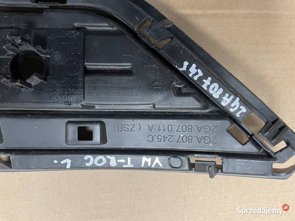 Volkswagen troc kratka zderzaka 2ga Kozubszczyzna