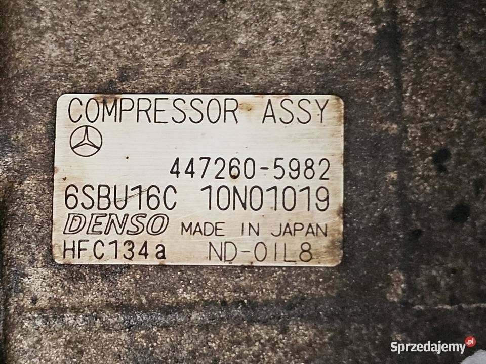 MERCEDES W212 18 B CGI 271860 sprężarka