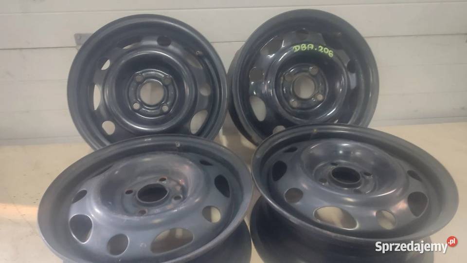 DBA206 FELGA STALOWA 4X100 55JX14 ET49 CORSA