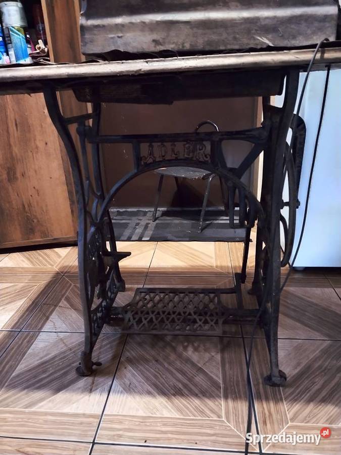 Maszyna do szycia żeliwne nogi ADLER łódzkie Radomsko