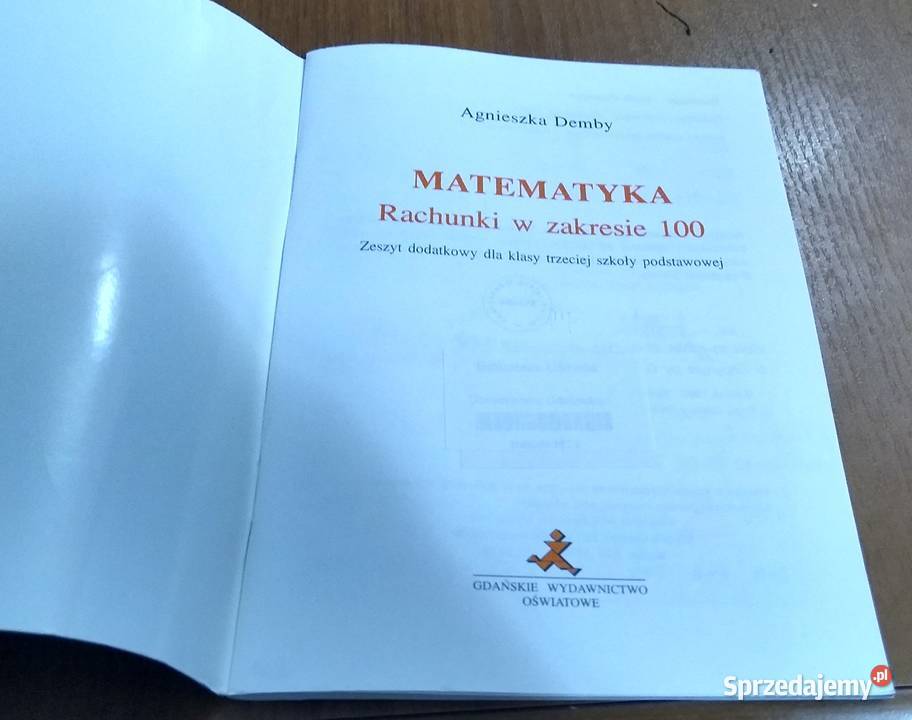 Matematyka KLASA 3 rachunki w zakresie 100 sprzedam