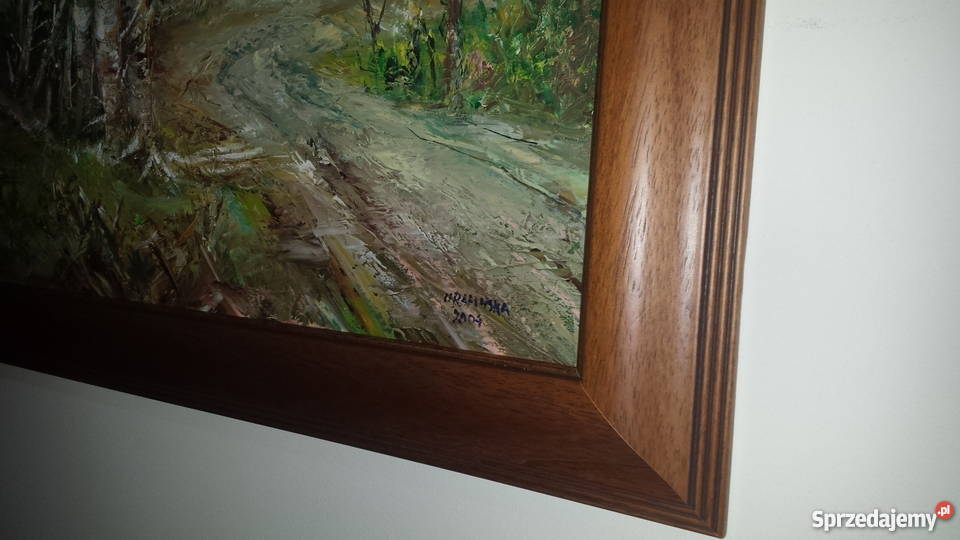 Obraz olejny na płótnie w ramie kujawsko-pomorskie Bydgoszcz