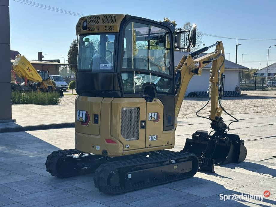 FABRYCZNIE NOWA MINIKOPARKA CATERPILLAR 302 CR Tuliszków sprzedam