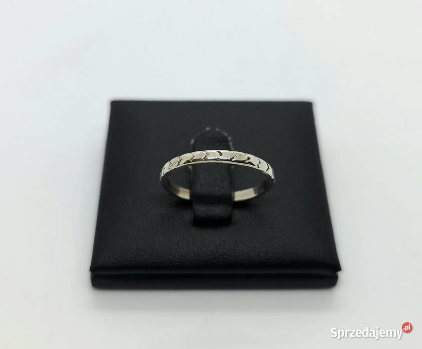Srebrna obrączka próby 925 126g Rozmiar 16 Elbląg