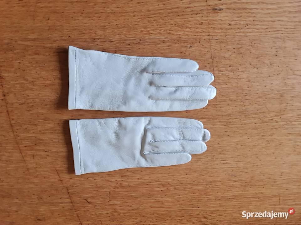 Skórzane rękawiczki mazowieckie sprzedam