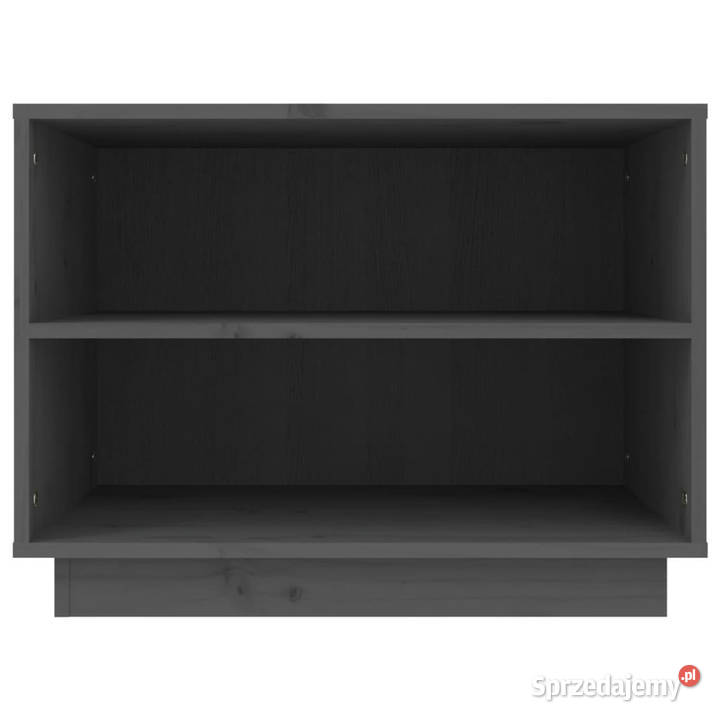 Szafka na buty szara 60x34x45 lite drewno mazowieckie Warszawa