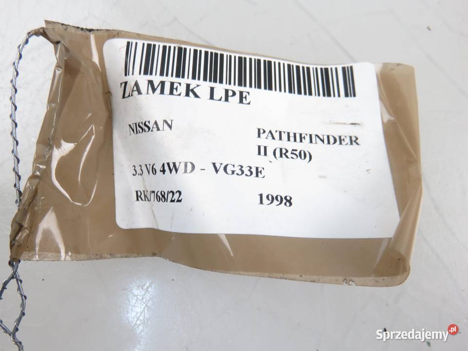 ZAMEK LEWY PRZEDNI PATHFINDER R50 805525P013 małopolskie