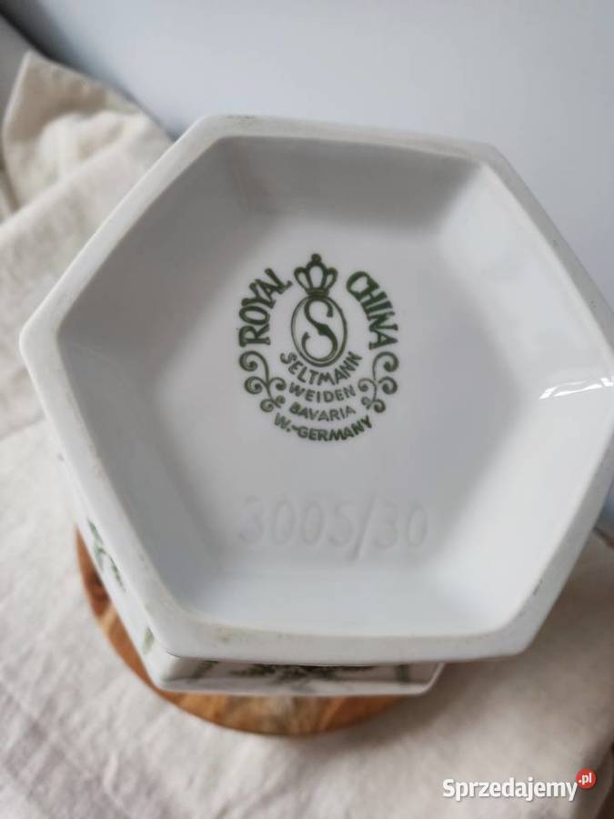 Wazon porcelanowy Vintage Seltmann Weiden opolskie