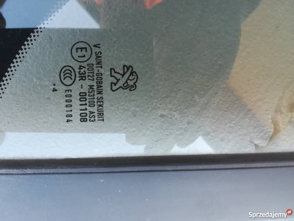 Szyba boczn aprawy tył peugeot 308 t9 14r szyby podkarpackie Gniewczyna Tryniecka sprzedam