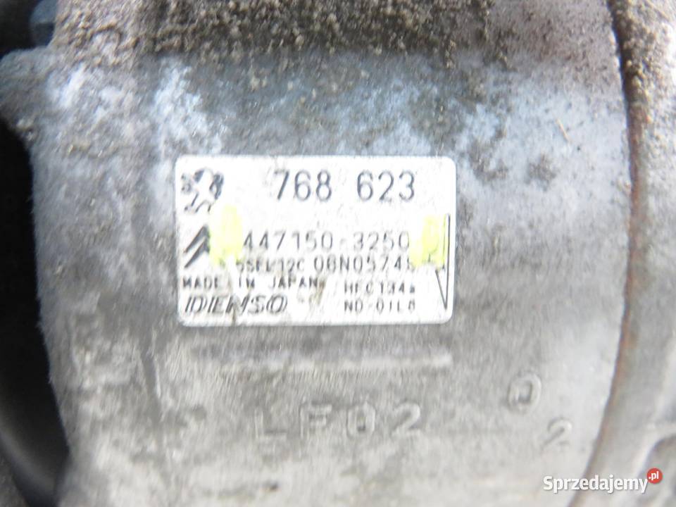 KOMPRESOR KLIMATYZACJI PEUGEOT 308 CC 16 16V