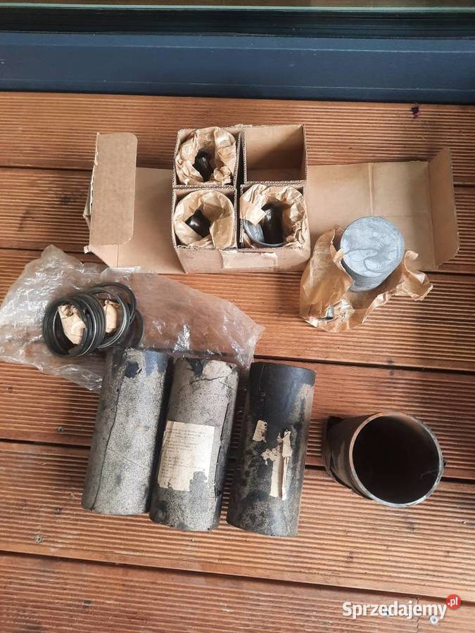 Tuleje tloki sworznie pierścienie nominał Brusy sprzedam