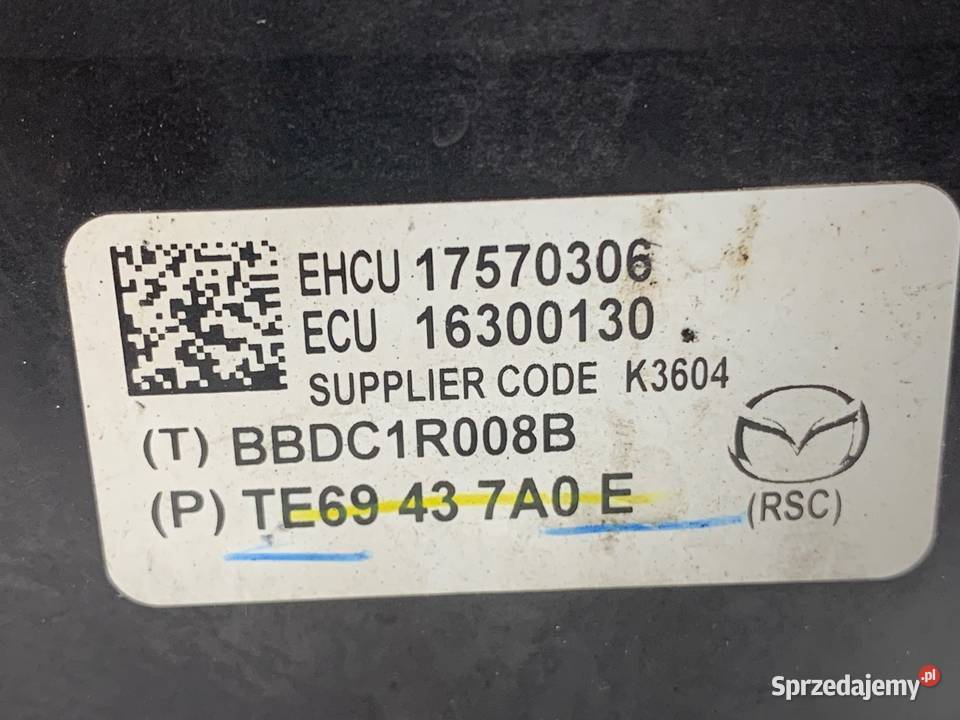POMPA ABS MAZDA CX9 TE69437A0E 37 277 podkarpackie