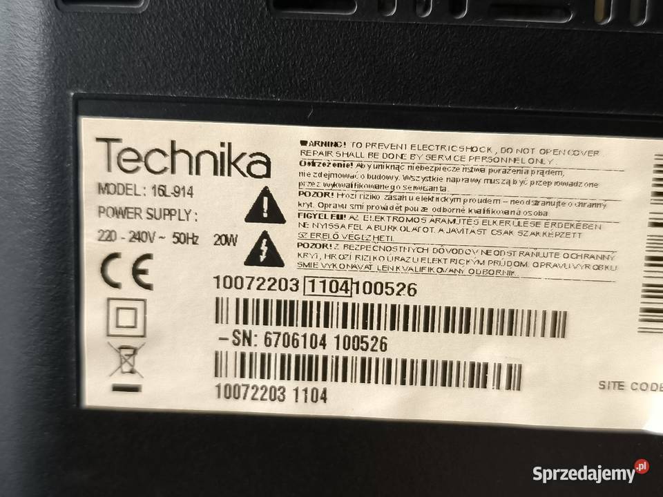 Telewizormonitor technika Błażowa