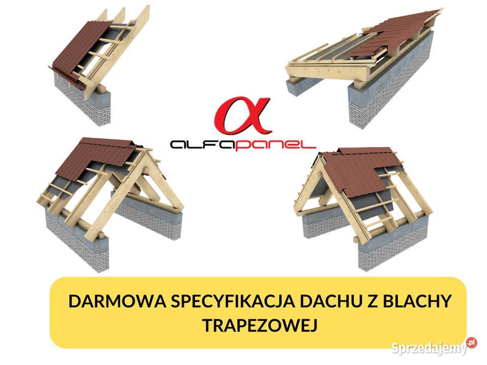 Blacha Trapezowa T14 2 gat w kolorze 6005 Puszczykowo sprzedam