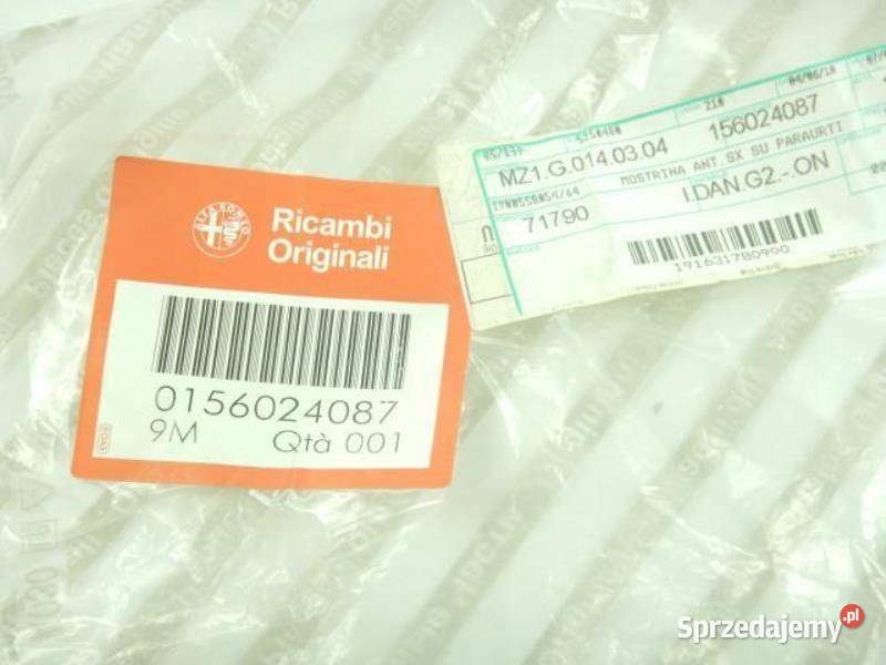 KRATKA OSŁONA HALOGENU LEWA ALFA ROMEO 156 9702 osobowe sprzedam