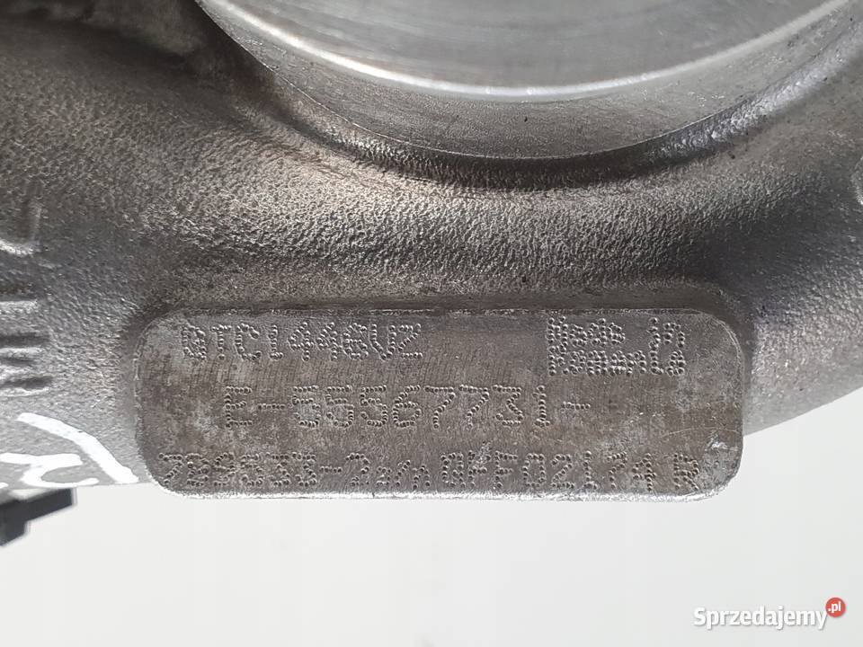 TURBOSPRĘŻARKA Opel Astra IV J 17 CDTI turbo