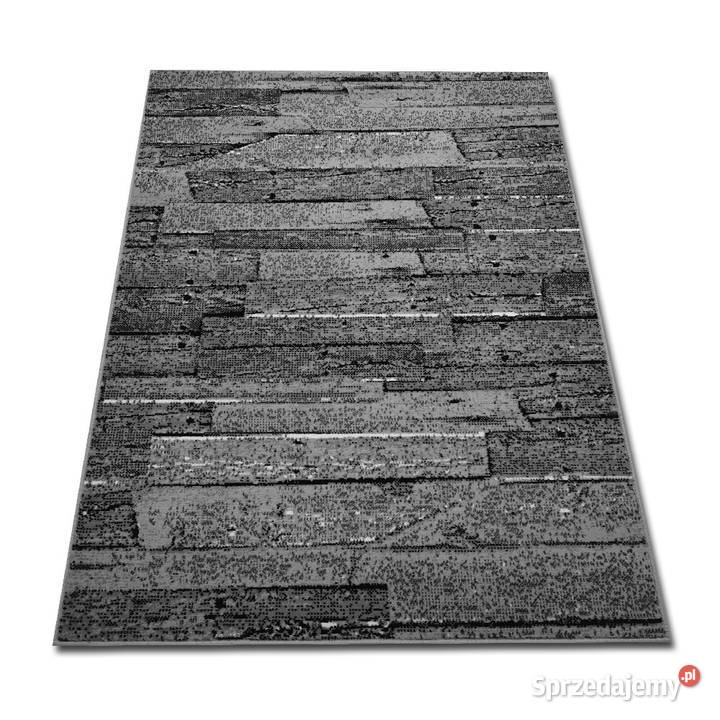 DYWAN 140X200 IDEA DESKI SZARE GĘSTY WŁOS Białystok