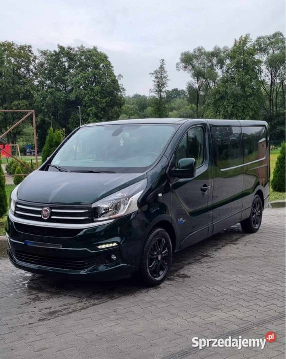 Fiat Talento 20 145 wersja long 9osobowy salon zielony małopolskie Limanowa