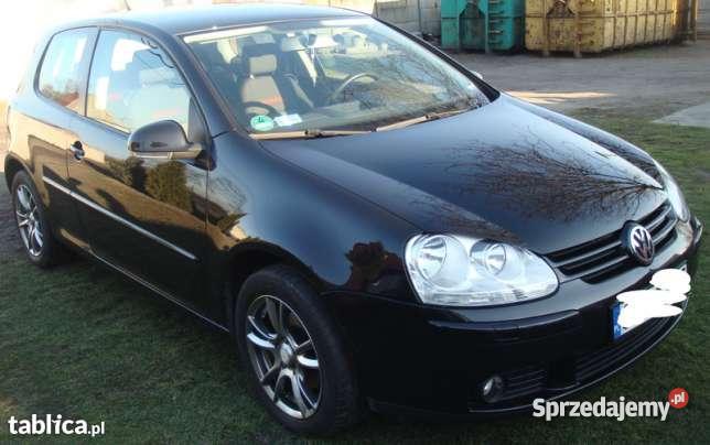 VW GOLF V limitowana GOALPIERWSZY czarny