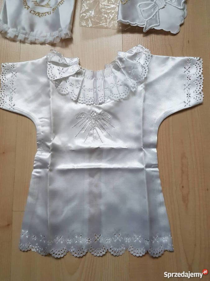 Szatka do chrztu świętego 3 dziewczynki Warszawa sprzedam