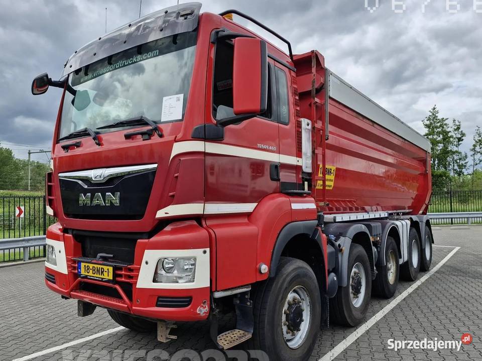 Wywrotka 10x8 Man Tgs czerwony mazowieckie