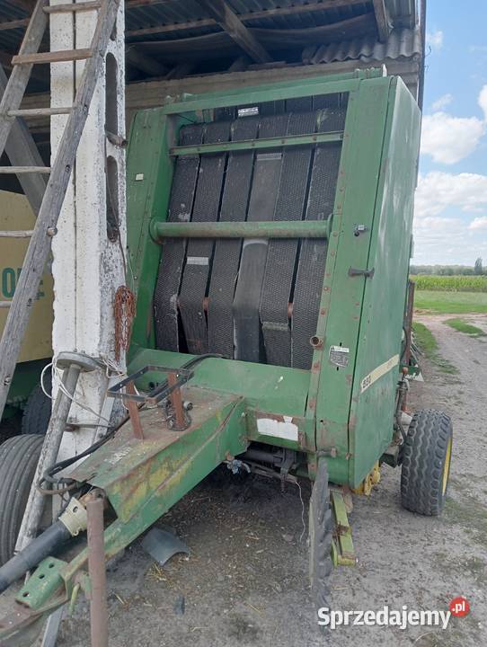 Prasa John Deere 550 zmiennokomorowa nieuszkodzony Rolujące (belujące) wielkopolskie