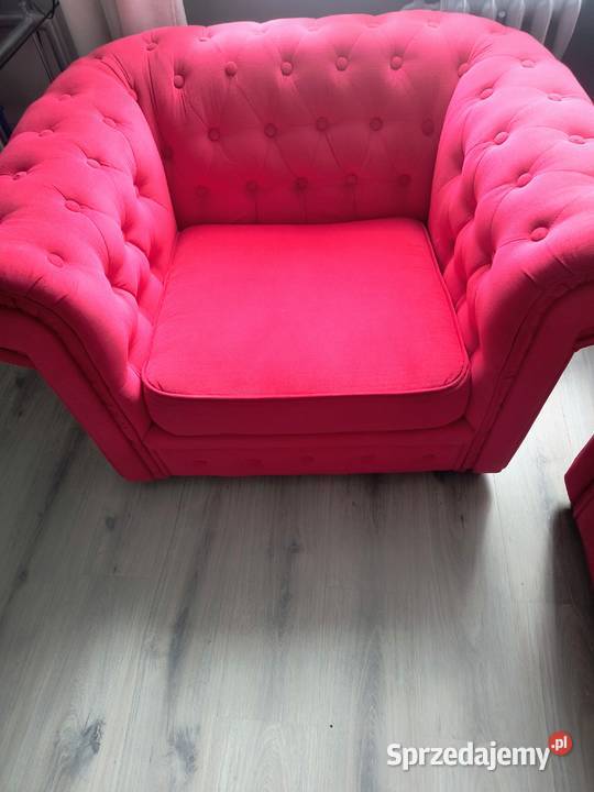 Sofa Gawin Malinowa Sofy i kanapy