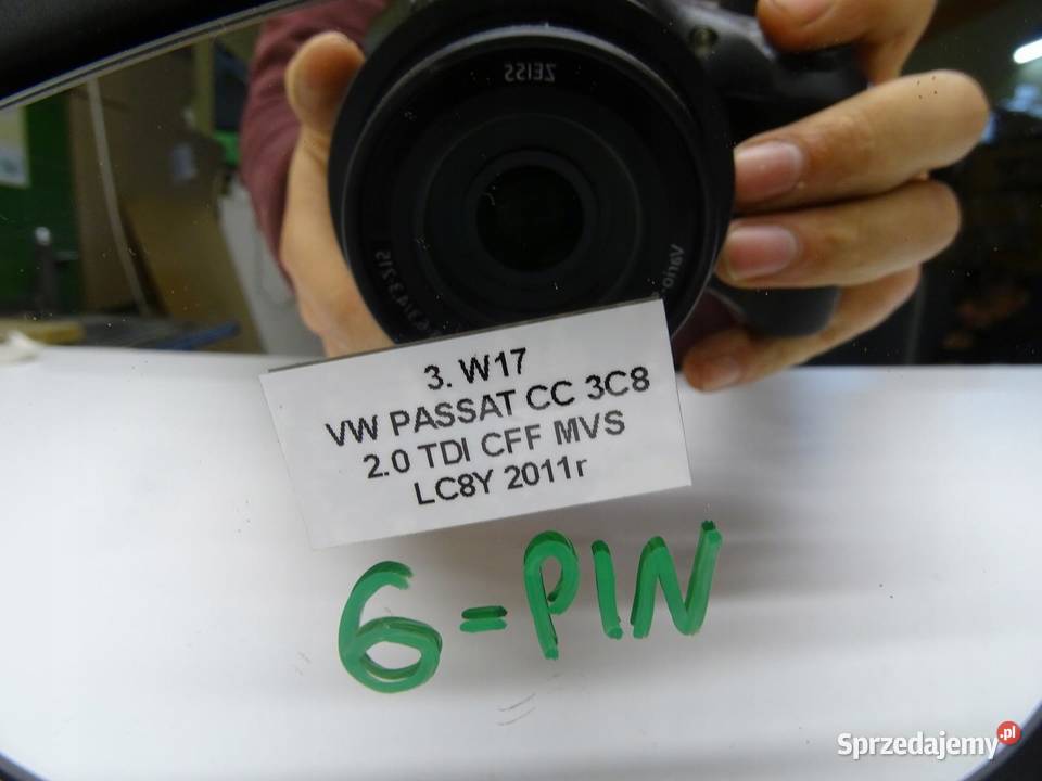 LUSTERKO LEWE LEWY PRZÓD PRZEDNIE VW PASSAT CC