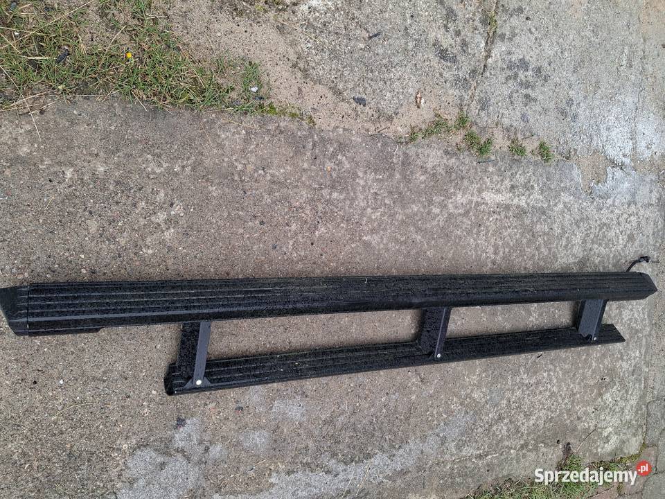 Stopień prog lewy aluminiowe do pickup chevrolet Sierakowice