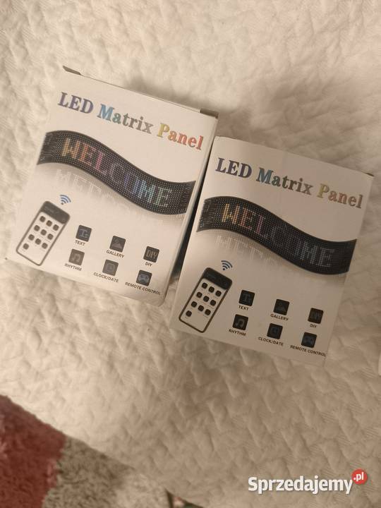 Diabelskie oczy led 374x92 z aplikacją i pilotem Marki sprzedam