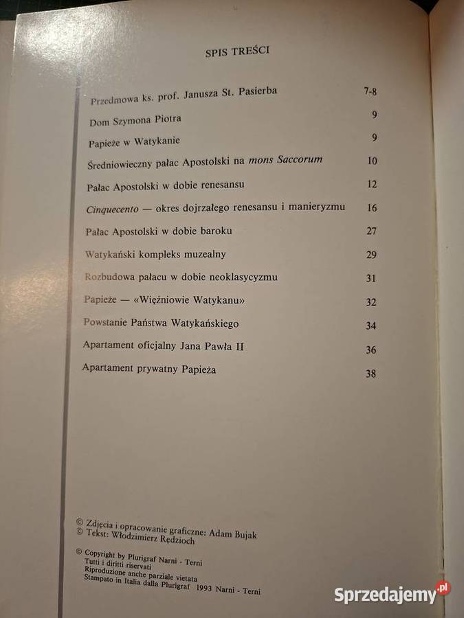 Watykański Pałac apostolski Adam Kraków