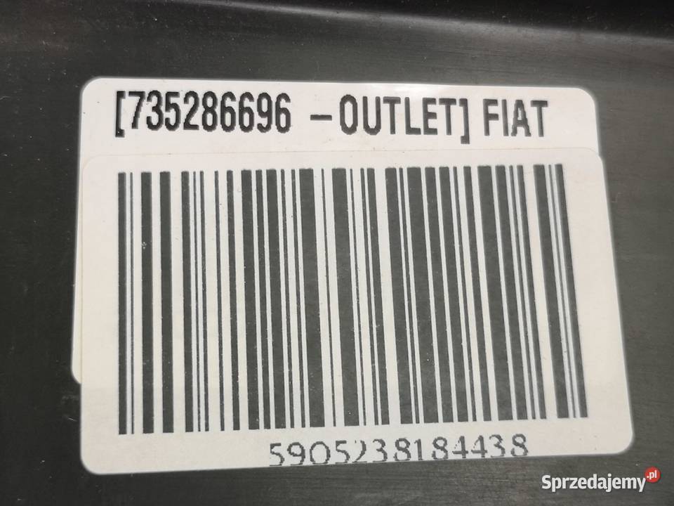 LISTWA NAKŁADKA PROGU PRAWA FIAT DOBLO 2005 NOWA lubelskie sprzedam