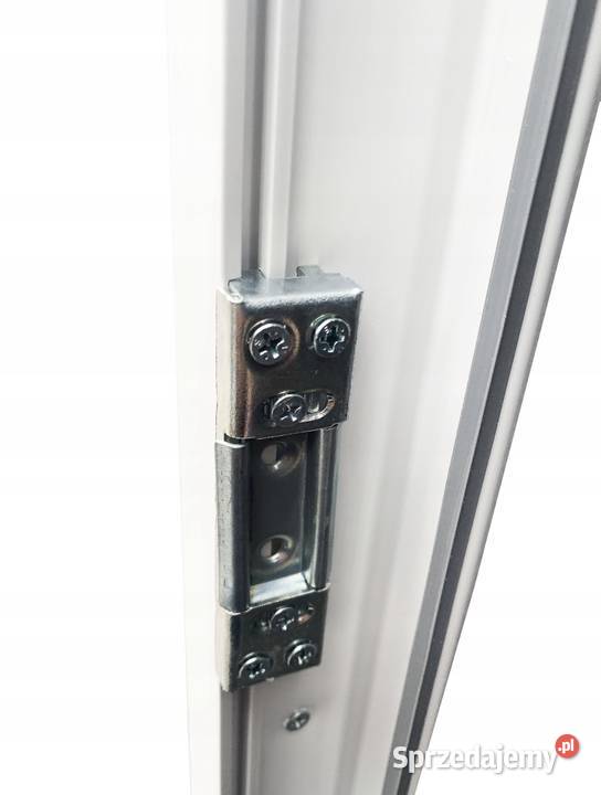 nowe PCV drzwi 140x210 kolor biały wzmacniane Gorlice